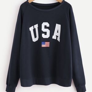 🇺🇸 SHEIN USA Sweatshirt Lightweight Comfy